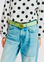 Essentiel Antwerp Lichtgroene riem met strass, Maat 38/40 (M), Overige typen, Nieuw, Ophalen of Verzenden