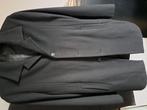 Mooie zwarte wollen herencoat. Maat 50., Kleding | Heren, Jassen | Winter, Ophalen, Zo goed als nieuw, Maat 48/50 (M), Zwart