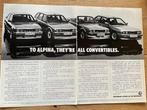 Alpina BMW originele advertentie, Ophalen of Verzenden, Gelezen, BMW