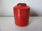 Vintage Oranje Vaasje Vaas Jaap Ravelli Jaren 60 rode rood, Ophalen of Verzenden
