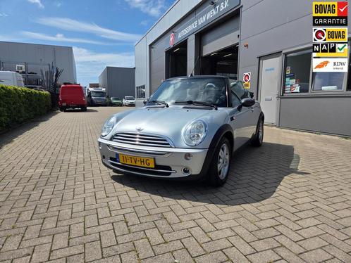 Mini Mini Cabrio 1.6 One Pepper, Auto's, Mini, Te koop, Cabrio, ABS, Airbags, Airconditioning, Boordcomputer, Cruise Control, Elektrische buitenspiegels