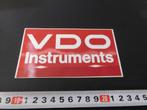 sticker VDO Instruments, Ophalen, Zo goed als nieuw