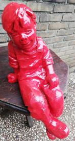 POP-ART. Zittende jongen. 57 cm. Sign., Ophalen, Zo goed als nieuw