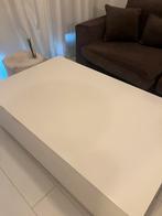 Salontafel blok wit, Ophalen, 50 tot 100 cm, Zo goed als nieuw, Minder dan 50 cm