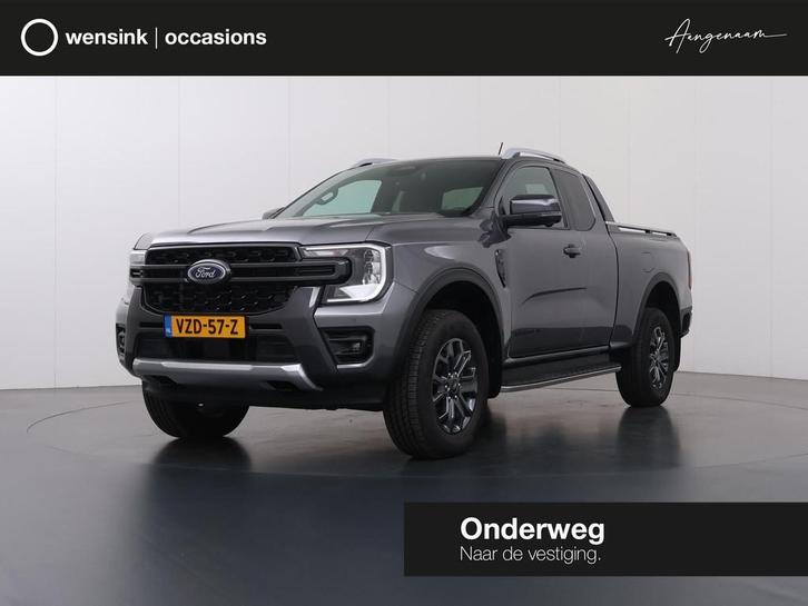 Ford Ranger 2.0 BI-TURBO 4WD | 204 PK | SUPER CAB | WILDRAK, Auto's, Ford, Bedrijf, Te koop, Ranger, 360° camera, 4x4, ABS, Achteruitrijcamera