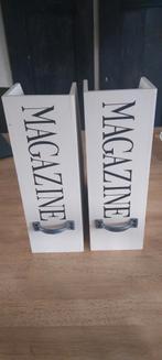 Tijdschriftenhouders - Set van 2, Huis en Inrichting, Ophalen, Zo goed als nieuw