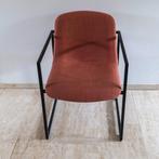 Set van 4 stuks Arco Frame II eetkamerstoelen, Ophalen, Gebruikt, Metaal, Rood