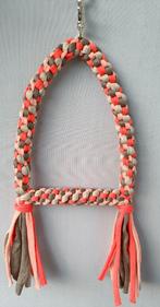 Schommel multicolor (bruin-oranje), Dieren en Toebehoren, Vogels | Toebehoren, Ophalen of Verzenden, Nieuw, Speelgoed