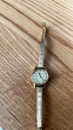 Pontiac vintage dameshorloge met vergulde vaste band., Sieraden, Tassen en Uiterlijk, Overige merken, Overige materialen, Gebruikt