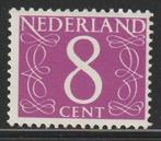 Nederland 1962 775 Cijfer 8c fosfor, Postfris, Postzegels en Munten, Postzegels | Nederland, Ophalen of Verzenden, Na 1940, Postfris