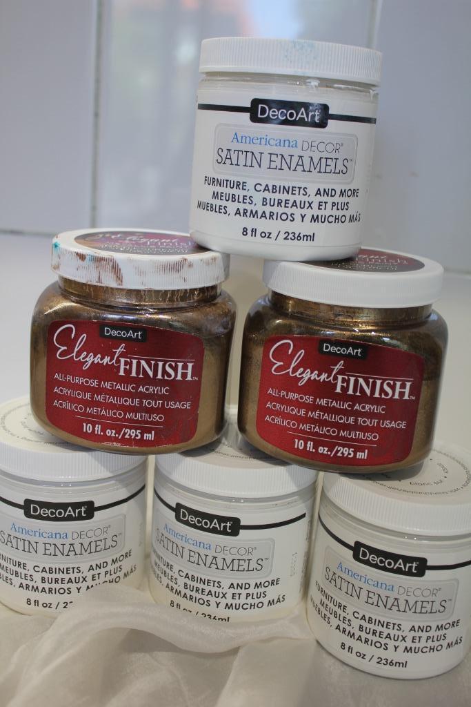 deco art satin enamels / elegant finish en extreem sheen, Hobby en Vrije tijd, Schilderen, Nieuw, Acrylverf, Ophalen of Verzenden