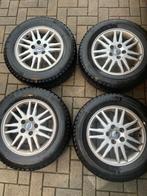 15 inch Lichtmetalen Winterset Volvo C30 (Michelin Alpin), Auto-onderdelen, Banden en Velgen, Ophalen, Gebruikt, 15 inch, Banden en Velgen