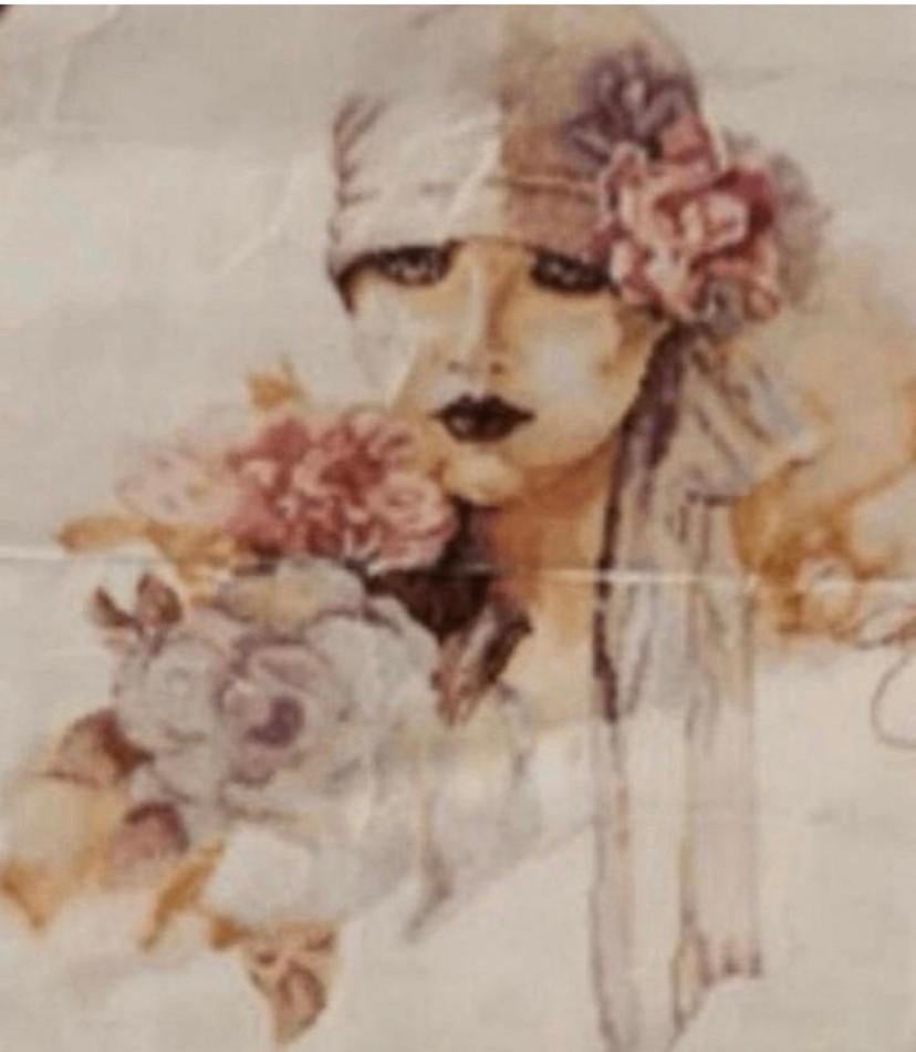 LANARTE BORDUURPAKKET THE BRIDE SARA MOON, Verzenden, Zo goed als nieuw, Handborduren, Borduurpakket