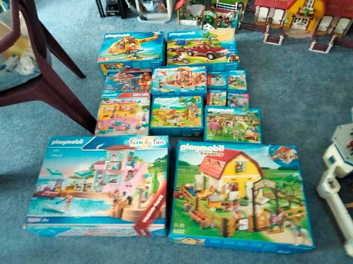 Grote partij Playmobil allemaal met doos., Kinderen en Baby's, Speelgoed | Playmobil, Ophalen