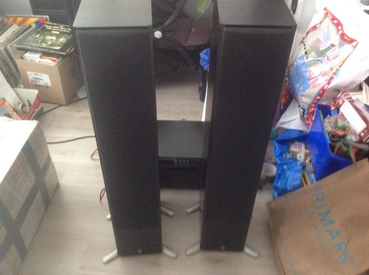 Yamaha NS-325F ,Yamaha NX-E 800, Audio, Tv en Foto, Luidsprekers, Zo goed als nieuw, Front, Rear of Stereo speakers, 120 watt of meer