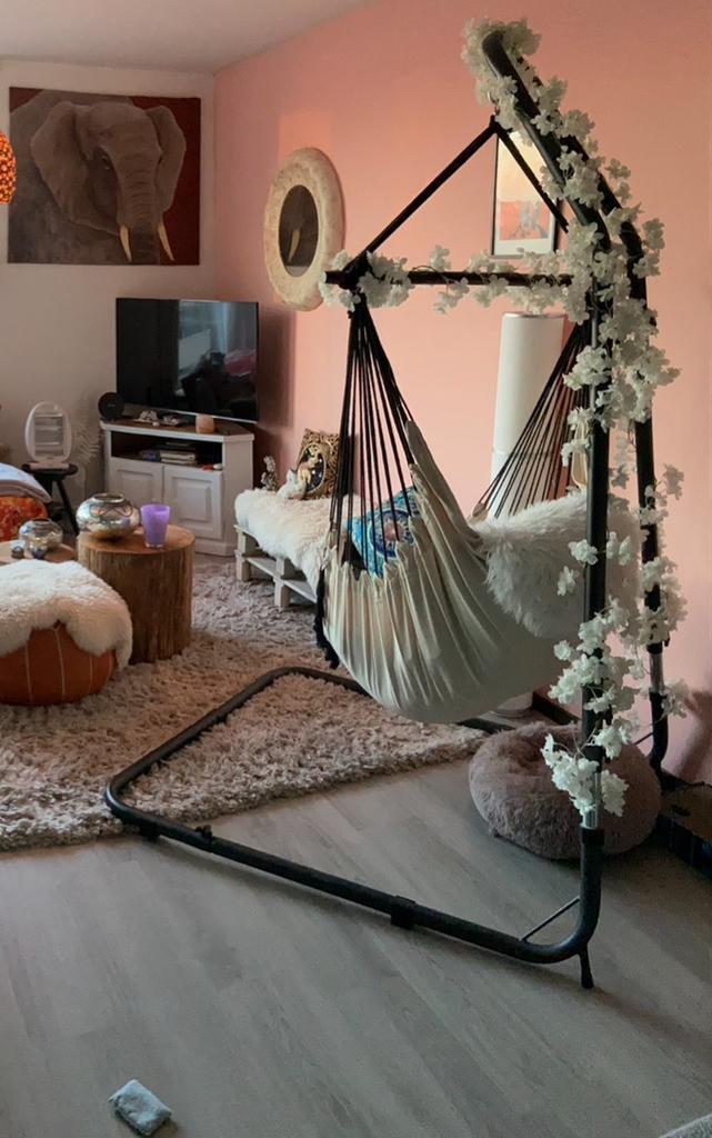 Hangstoel in prima staat, Tuin en Terras, Hangmatten, Zo goed als nieuw, Ophalen