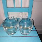 Chivas Scotch whisky glazen met goud logo 2 stuks, Verzamelen, Ophalen, Zo goed als nieuw, Overige typen