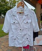Leuk linnen jasje, Kleding | Dames, Ophalen, Zo goed als nieuw, Maat 38/40 (M)