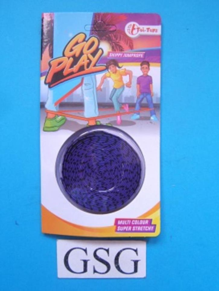 Springelastiek paars/zwart nr. 68699-20, Kinderen en Baby's, Speelgoed | Overig, Nieuw, Jongen of Meisje, Ophalen