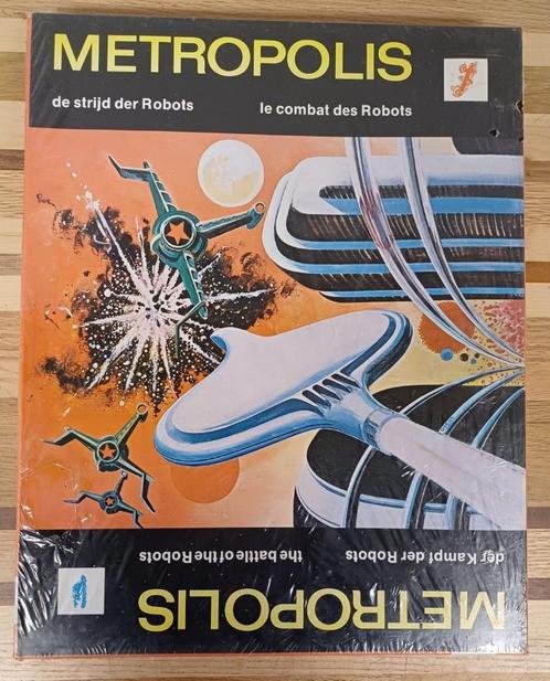 Metropolis: De Strijd der Robots uit 1978 - nog in folie, Hobby en Vrije tijd, Gezelschapsspellen | Bordspellen, Nieuw, Ophalen of Verzenden