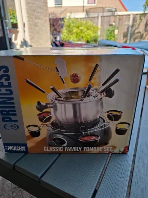 Princess 172665 Familie Fondueset, Witgoed en Apparatuur, Gourmetstellen, Zo goed als nieuw, Ophalen
