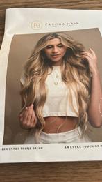 Zascha hair clip in volumizer 50 cm 60g donker blond, Sieraden, Tassen en Uiterlijk, Uiterlijk | Haarverzorging, Ophalen of Verzenden