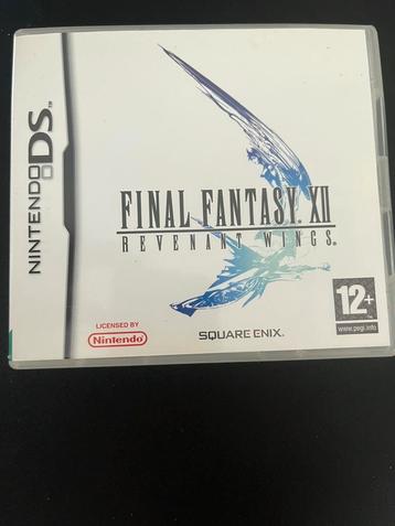 Nintendo DS final fantasy 12 XII revenant wings beschikbaar voor biedingen