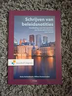 schrijven van beleidsnotities, 5e druk, Noordhoff, Ophalen of Verzenden, Alpha, Nieuw, HBO