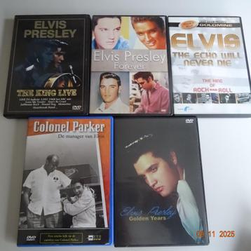 10 Elvis Presley dvd's beschikbaar voor biedingen