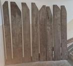 Hardhouten damwand planken Azobe 8x, Ophalen, Minder dan 25 mm, Zo goed als nieuw, Plank
