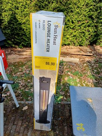2x terrasverwarmers beschikbaar voor biedingen