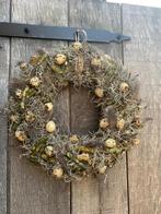 Sterke winter/ lente krans met tilantia, eitjes en veertjes, Ophalen, Nieuw