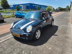 Mini 1.6 16V Cooper Cabrio 2006 Zwart maar 109k kilometers, Auto's, Mini, Voorwielaandrijving, 4 cilinders, Cabriolet, 4 stoelen