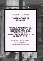 Dameskleding outlet! Bodemprijzen en NIEUW, Ophalen, Nieuw