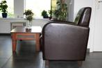 Stoel / Fauteuil / / Leder / Gratis, Huis en Inrichting, Stoelen, Ophalen, Gebruikt, Bruin, Leer