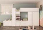 Maxim Multifunctioneel Stapelbed - 90x200 - Volledig Wit