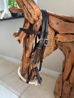 Nieuwe lederen sidepull single rope COB bitloos hoofdstel, Dieren en Toebehoren, Paarden en Pony's | Hoofdstellen en Tuigage, Ophalen of Verzenden