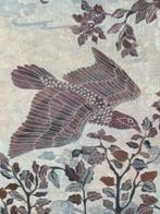 Vintage Vogel Schilderij op Doek, Antiek en Kunst, Ophalen