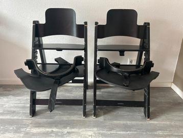 2 Kidsmill UP! Meegroeistoelen Zwart beschikbaar voor biedingen