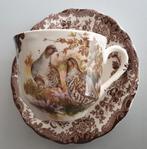 Royal Worcester Palissy, kop en schotel, Antiek en Kunst, Antiek | Servies los, Ophalen of Verzenden
