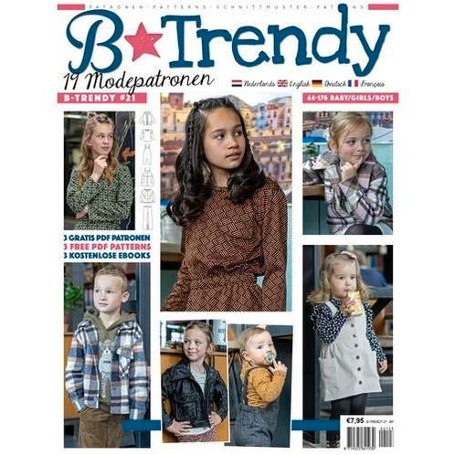 Patroonblad: BTrendy najaar/winter 2025 #Editie21, Hobby en Vrije tijd, Kledingpatronen, Nieuw, Kind, Overige merken, Ophalen of Verzenden