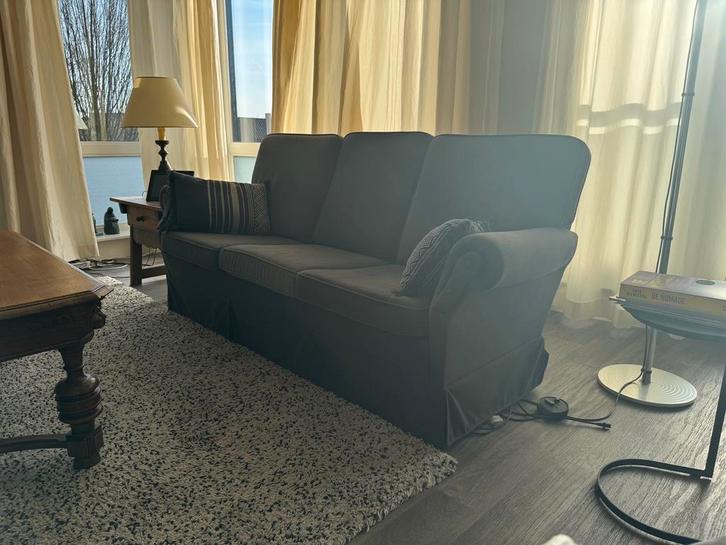 Stevige Leolux 3-zits en/of 2-zits bank en/of losse fauteuil, Huis en Inrichting, Banken | Bankstellen, Gebruikt, Rechte bank