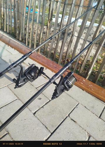 2 Vishengels + 2 Karper Molens beschikbaar voor biedingen