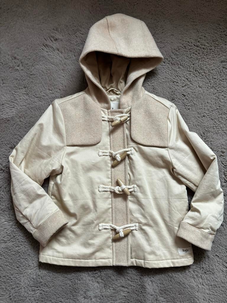 Baje studio tussen jas beige, Ophalen of Verzenden
