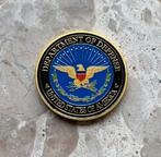 US Department of Defense coin, Ophalen of Verzenden, Landmacht, Amerika, Embleem of Badge