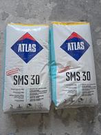 2 zakken Atlas egalisatiemortel SMS 30 (50kg), Ophalen, Overige typen, Nieuw, Minder dan 20 cm