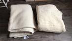 2 Merino wollen dekens. 140x200, Huis en Inrichting, Slaapkamer | Beddengoed, Eenpersoons, Wit, Ophalen of Verzenden, Deken of Dekbed