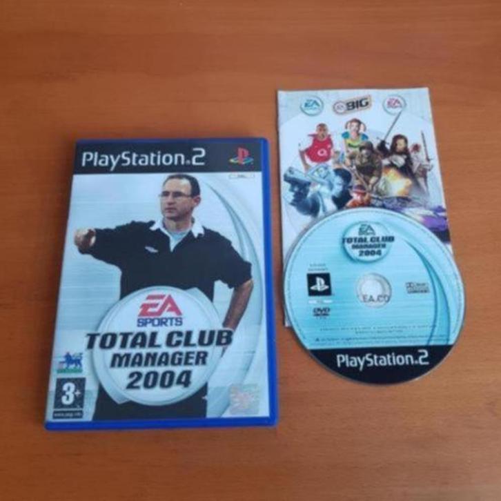 OPRUIMEN | PS2 | Total Club Manager 2004, Spelcomputers en Games, Games | Sony PlayStation 2, Gebruikt, Sport, 1 speler, Vanaf 3 jaar