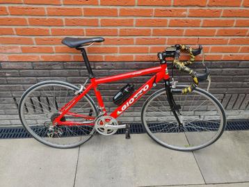 Rode kinder racefiets voor 6 t/m 8 jarig kind, merk Giotto beschikbaar voor biedingen