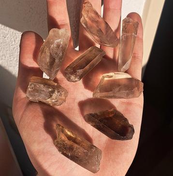Rookkwarts 8 voor €10! Edelsteen actie grote Rook Kwarts  beschikbaar voor biedingen